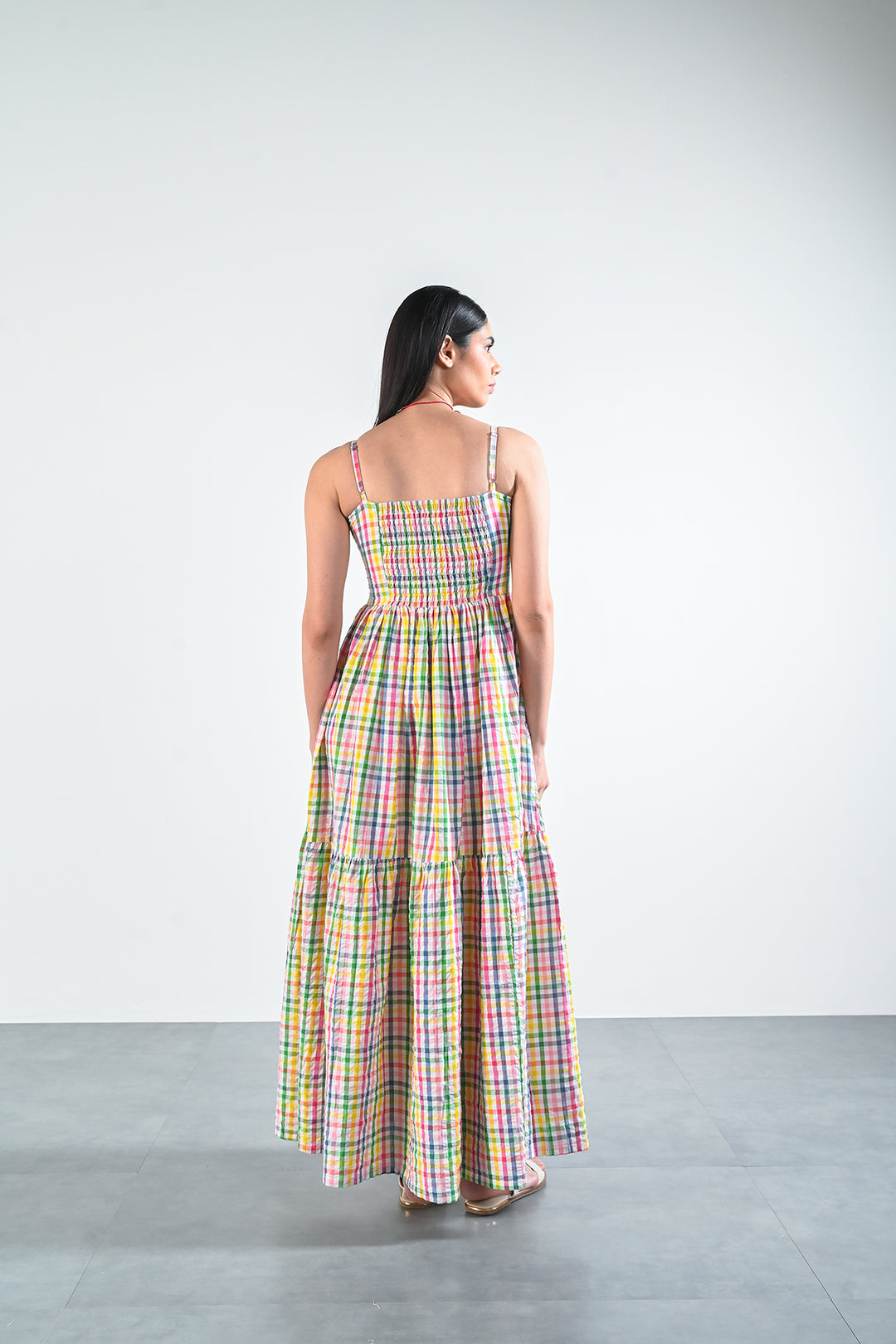 GINGHAM MAXI