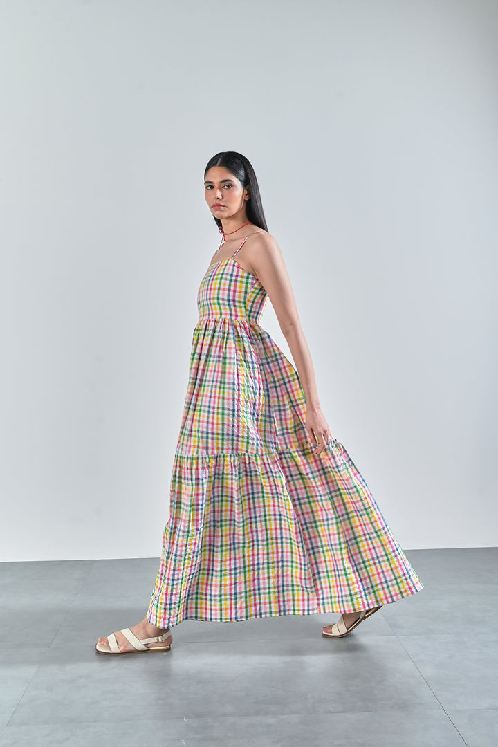 GINGHAM MAXI