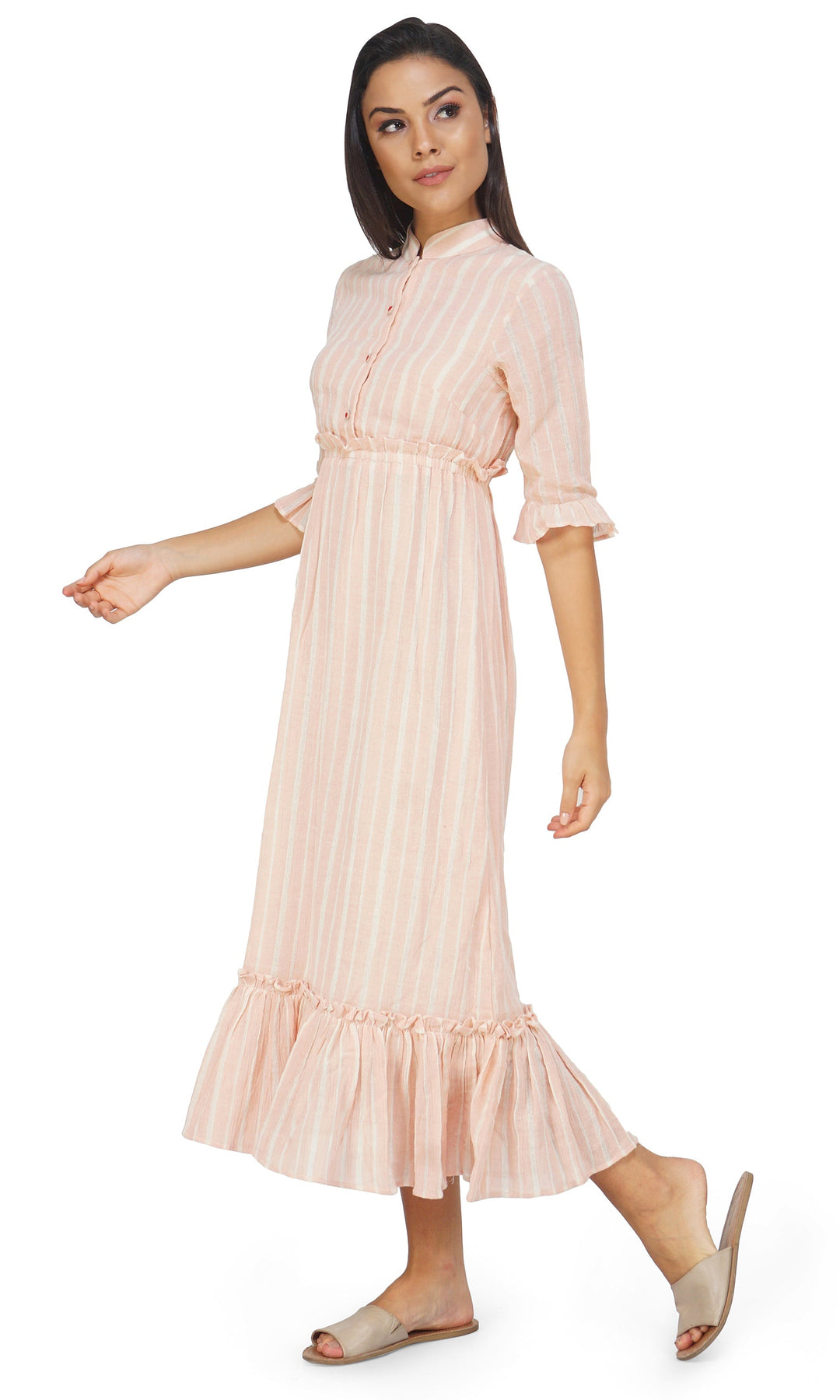 Women's Rhubarb Frill Dress