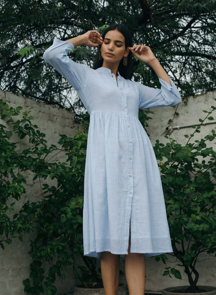 Shop Pleated Shirt Dress