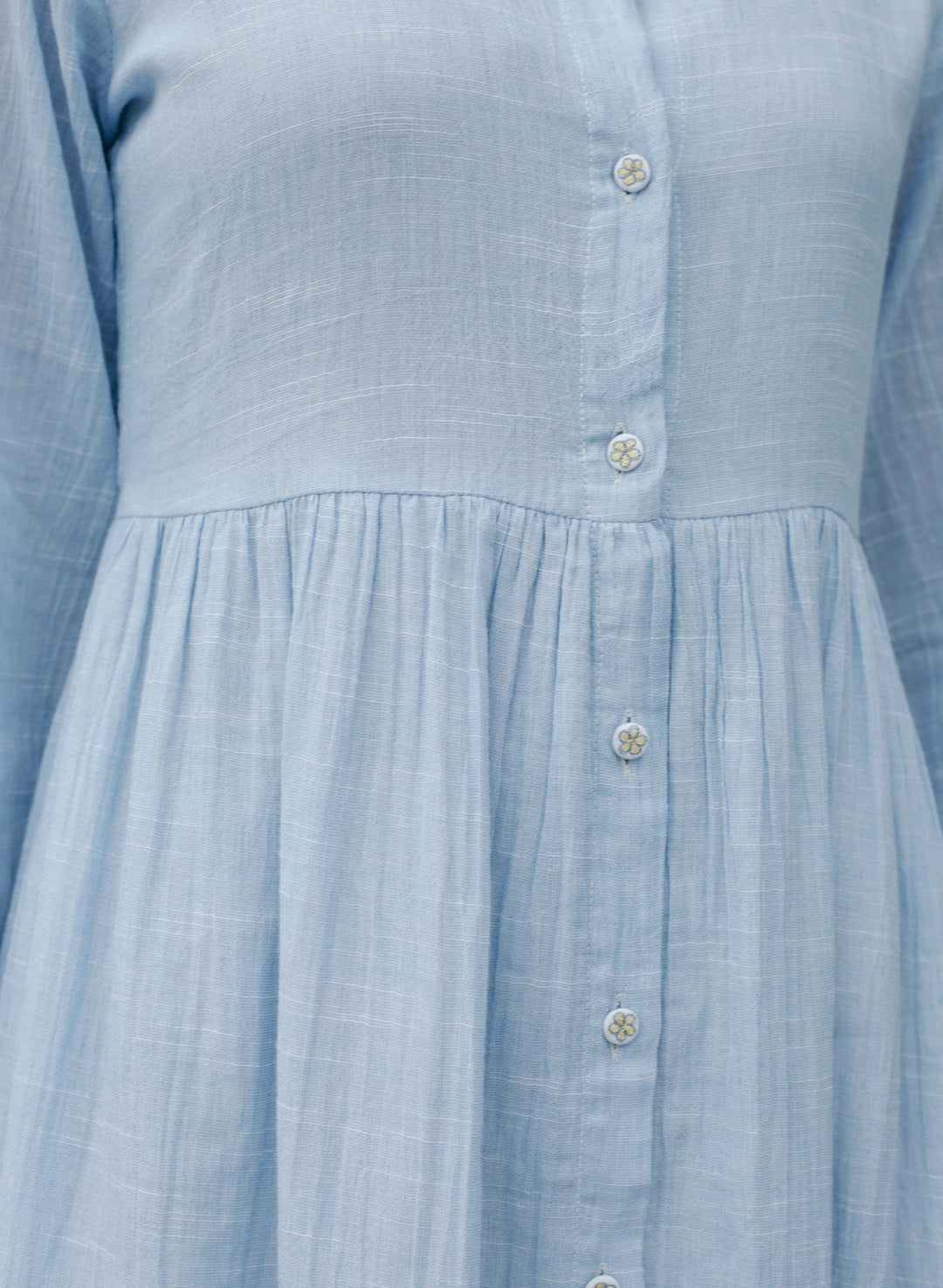 Online Pleated Shirt Dress