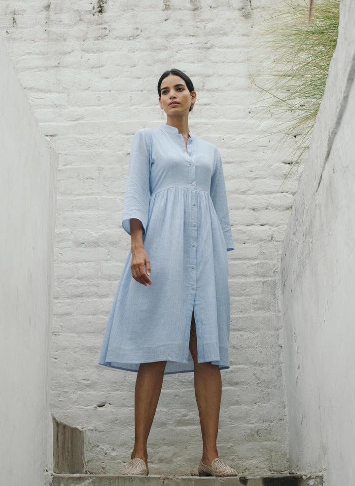 Theburntsoul's Pleated Shirt Dress