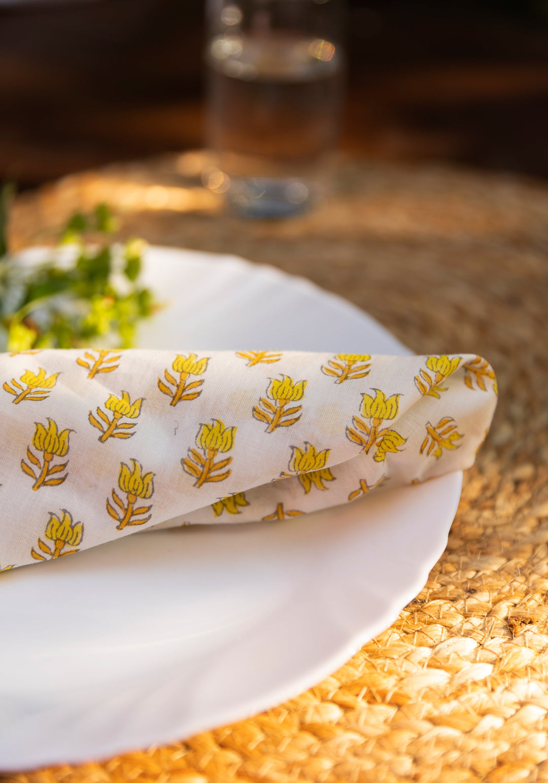 Sunflower Cotton Napkin